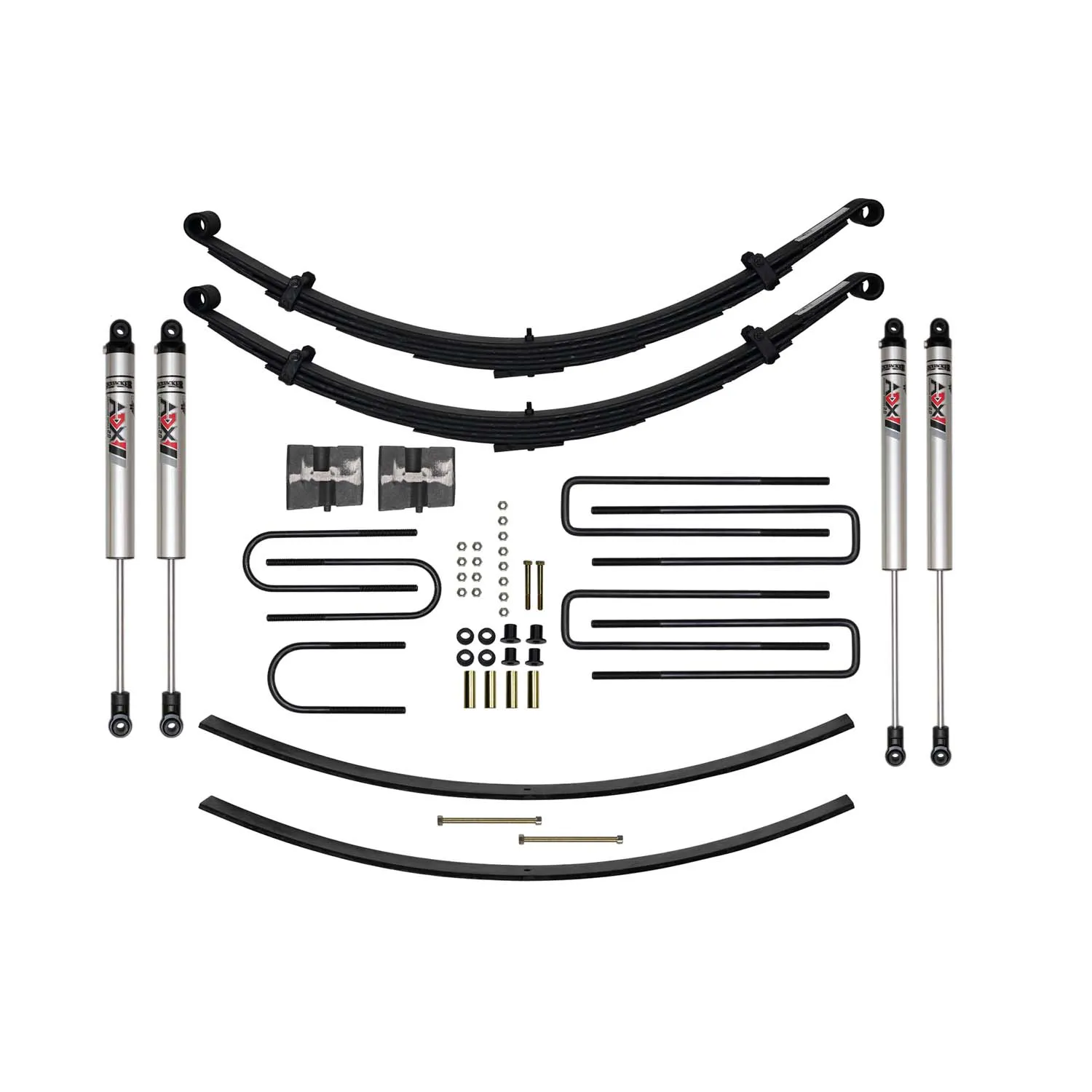 Skyjacker 8 in. Suspension Lift Kit With ADX M2.0 Aluminum Monotube Shocks.
