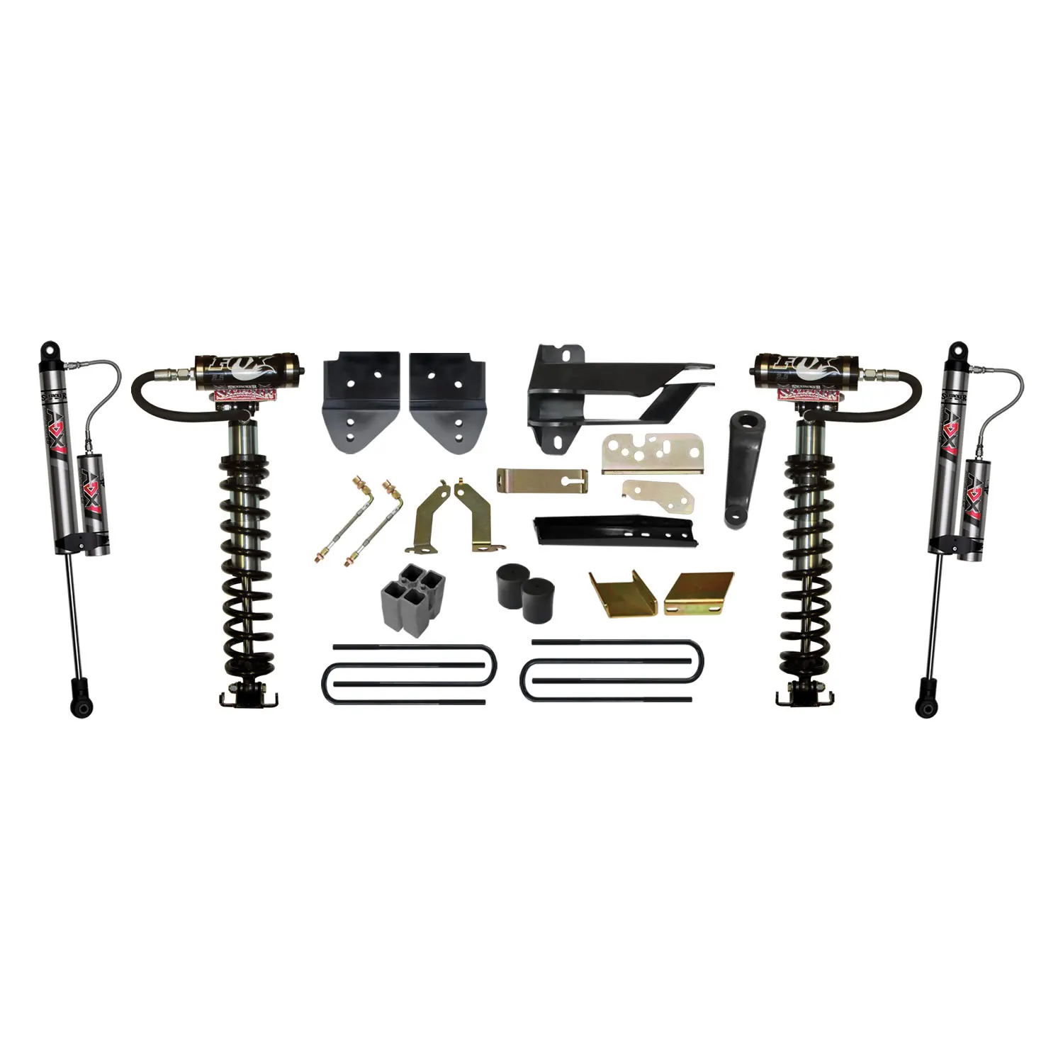 Skyjacker 6 in. Suspension Lift Kit With ADX 2.0 Remote Reservoir Monotube Shocks.