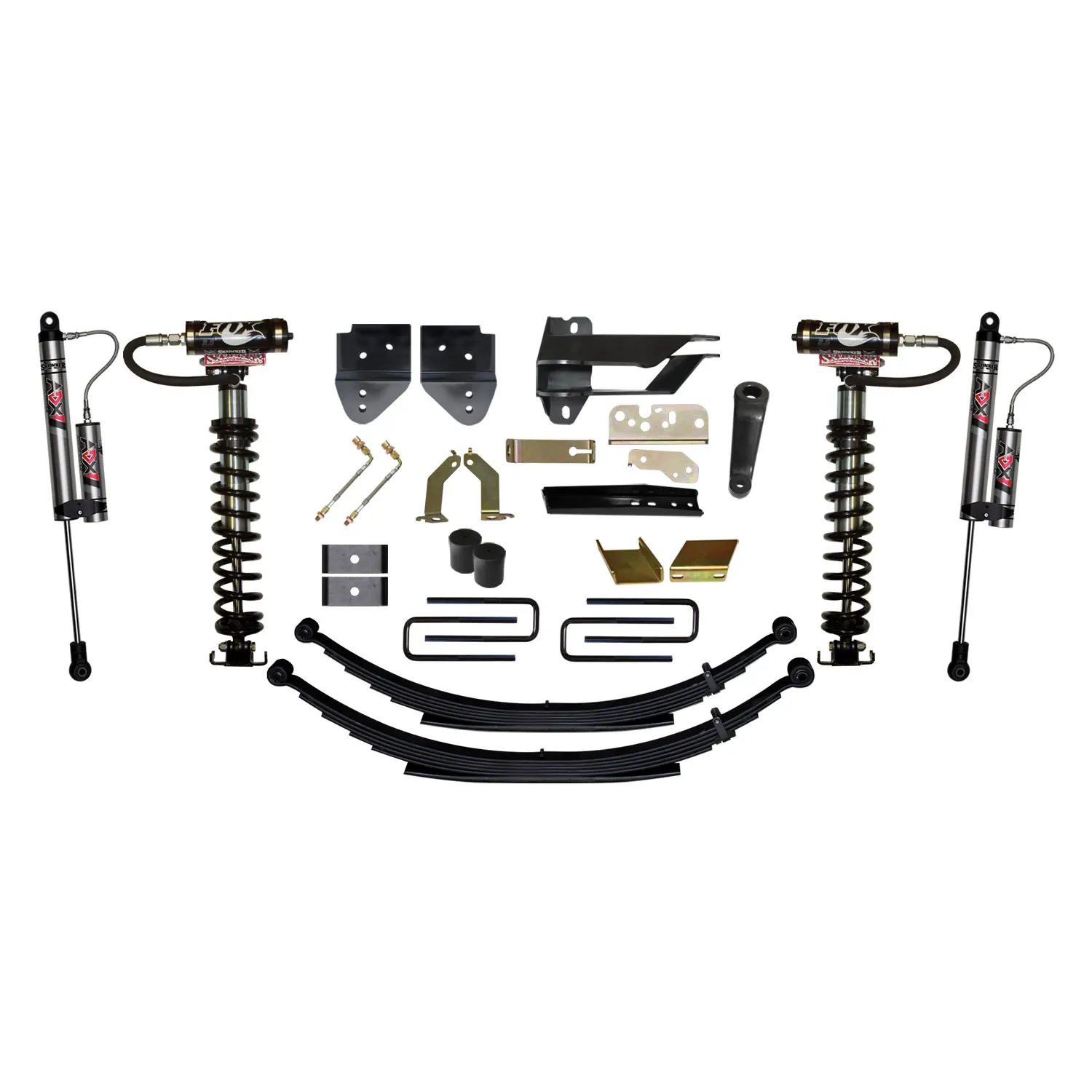 Skyjacker 6 in. Suspension Lift System With ADX 2.0 Remote Reservoir Monotube Shocks.