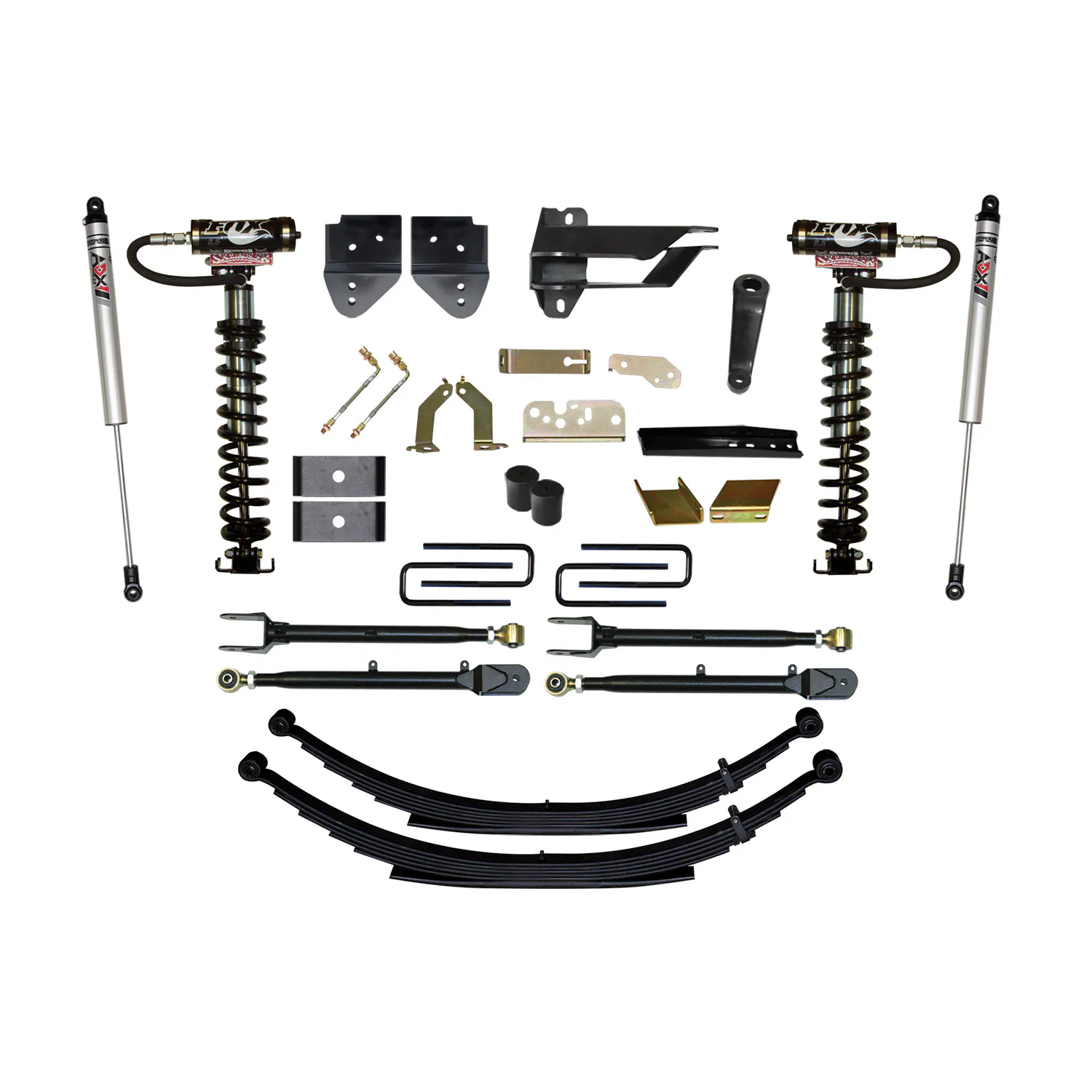 Skyjacker 6 in. Suspension Lift Kit With ADX M2.0 Aluminum Monotube Shocks.