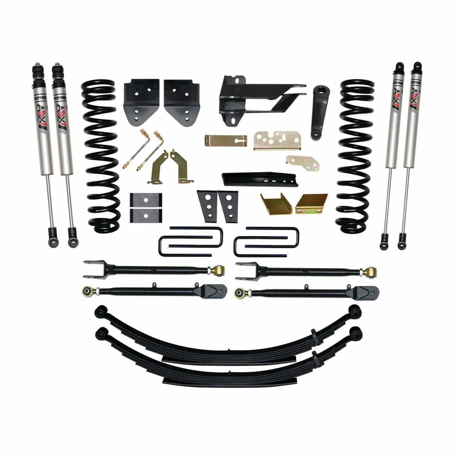 Skyjacker 8.5 in. Suspension Lift Kit With ADX M2.0 Aluminum Monotube Shocks.