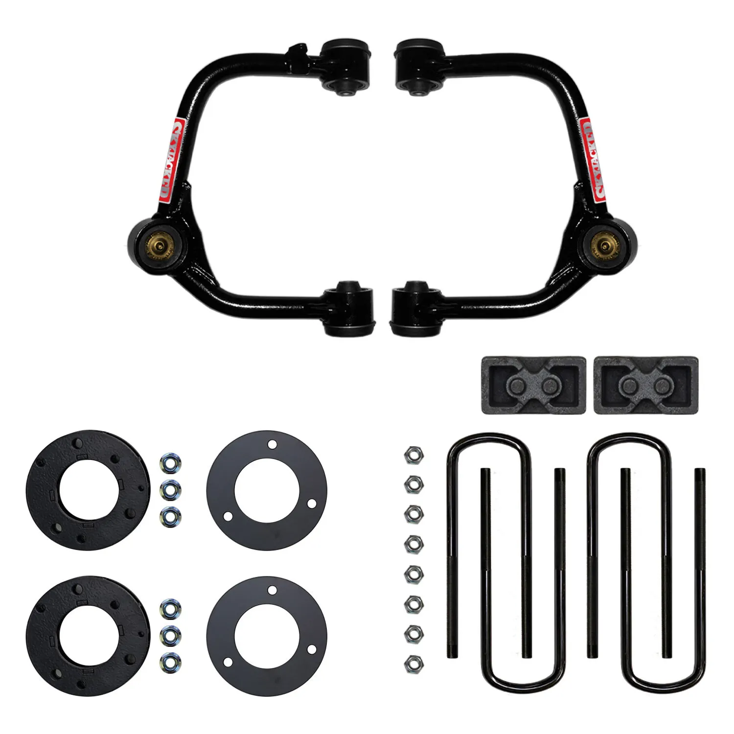 Skyjacker 3 in. Component Box With Upper Control Arms.