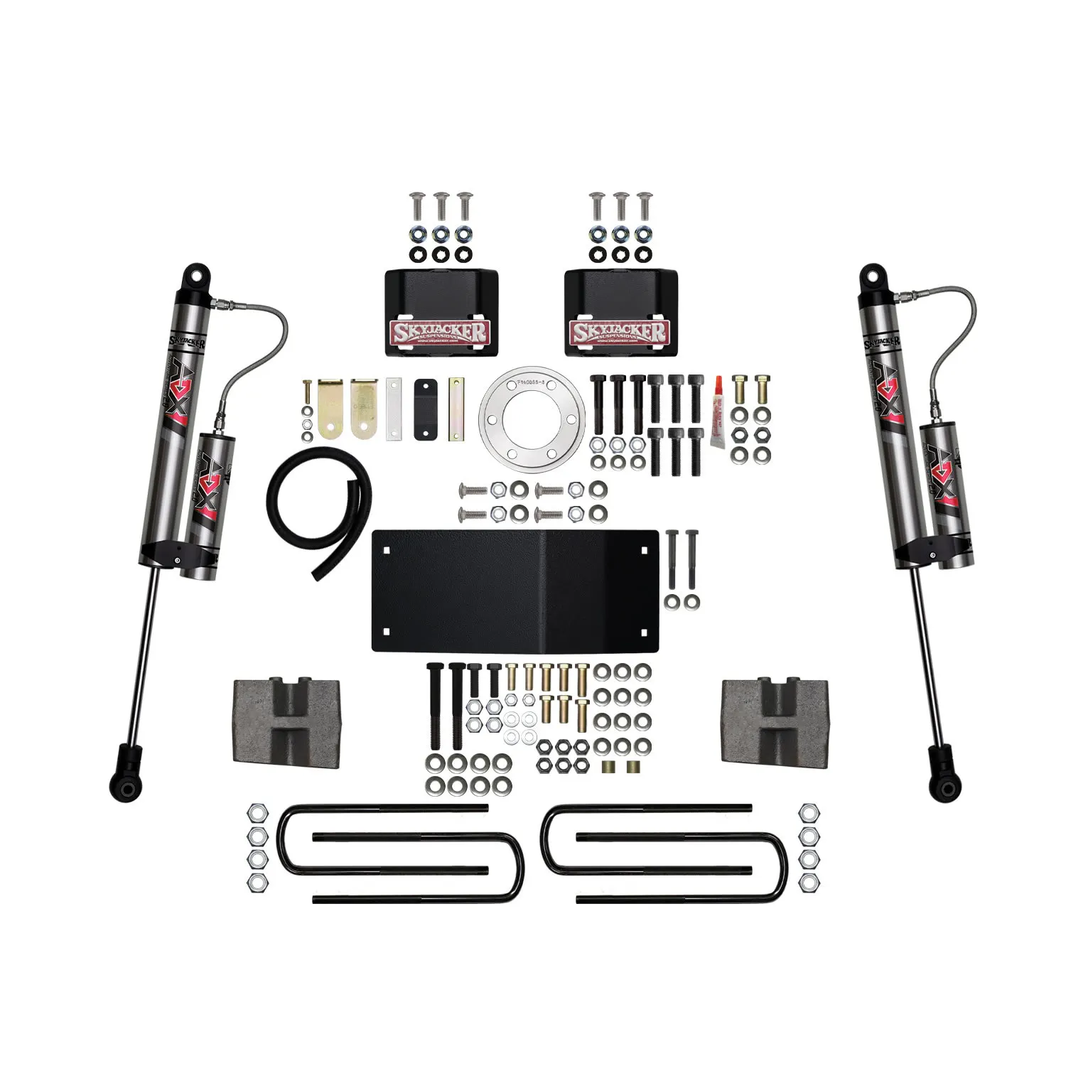 Skyjacker 4.5 in. Component Box With ADX 2.0 Adventure Remote Reservoir Monotube Shocks.