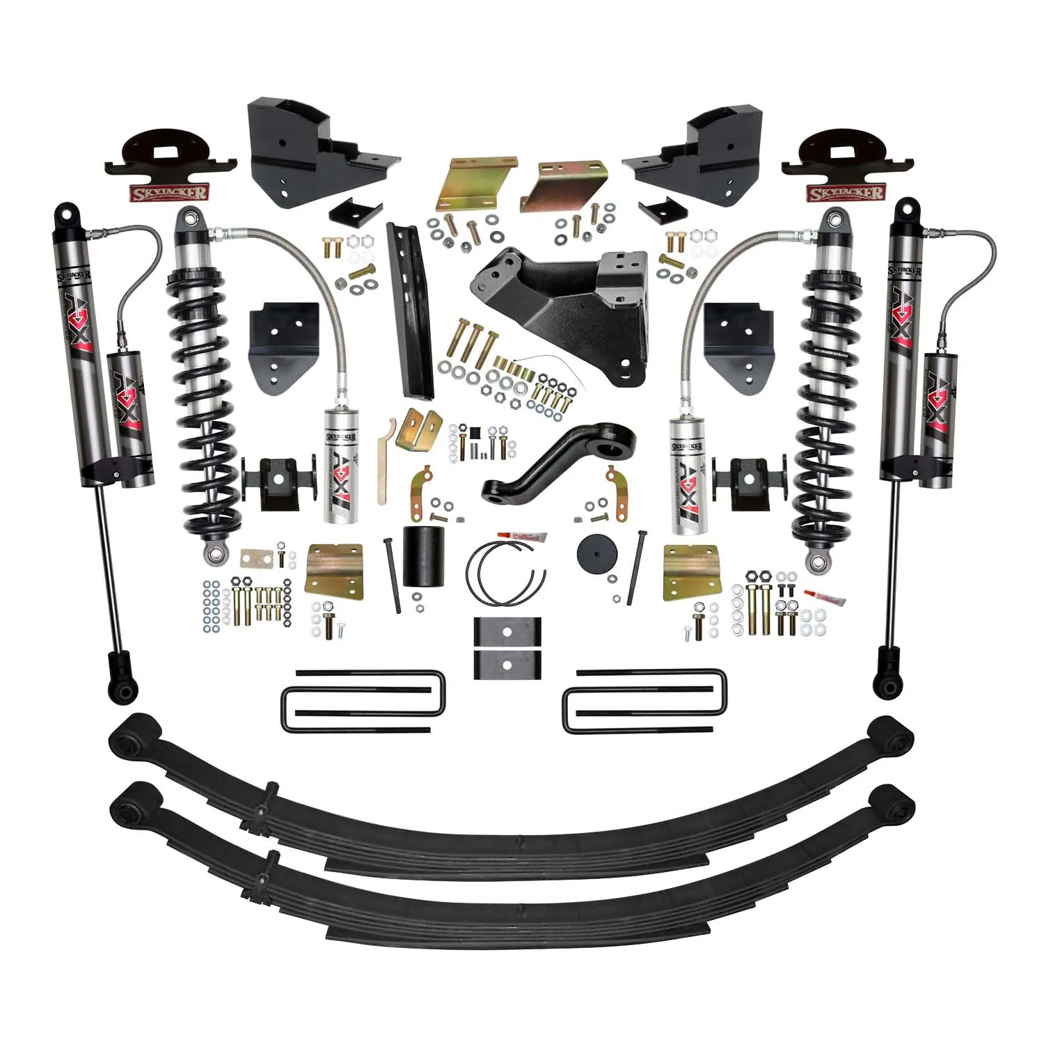 Skyjacker 6 in. ADX 2.5 Coilover Suspension Lift Kit With ADX 2.0 Aluminum Shocks.