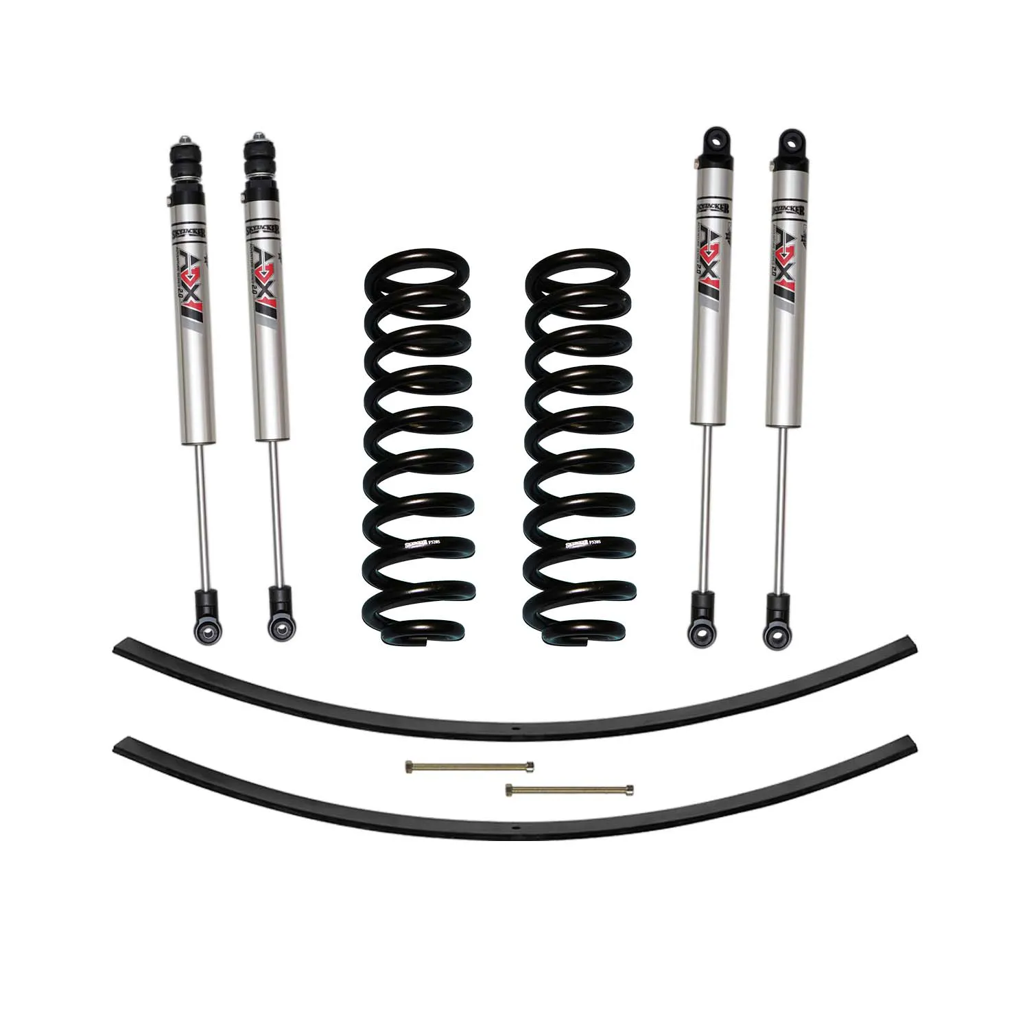Skyjacker 2-2.5 in. Suspension Lift Kit With ADX M2.0 Aluminum Monotube Shocks.