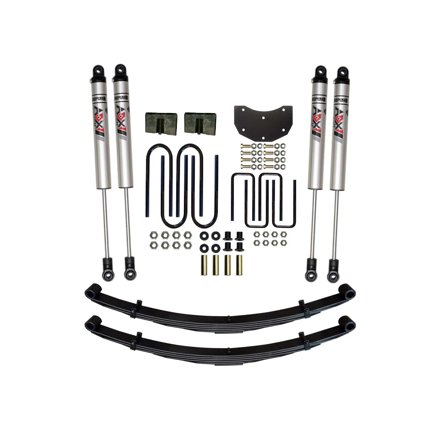 Skyjacker 6 in. Suspension Lift Kit With ADX M2.0 Aluminum Monotube Shocks.