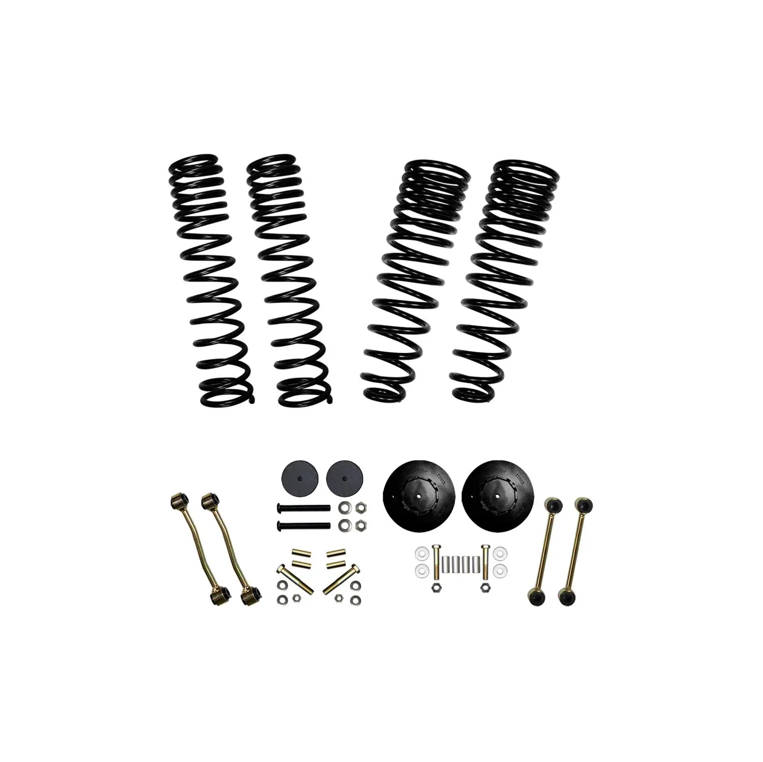 Skyjacker 2.5 in. Component Box With Dual Rate Long Travel Coil Springs.