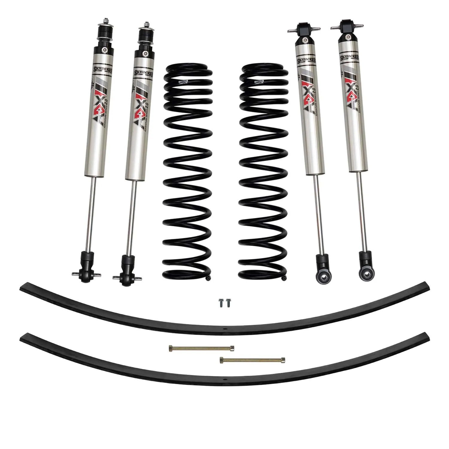 Skyjacker 3 in. Suspension Lift Kit With ADX M2.0 Aluminum Monotube Shocks.