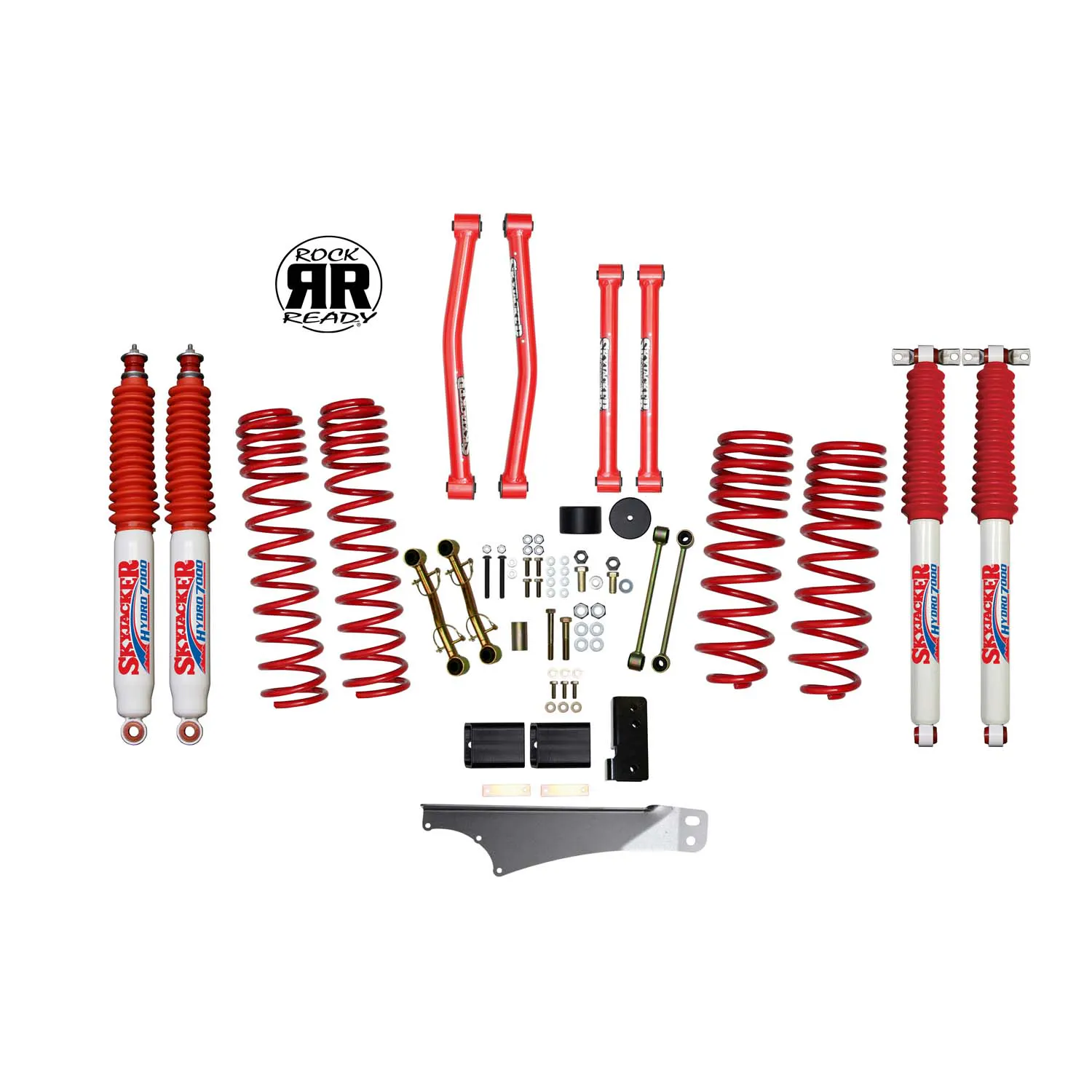 Skyjacker 3.5 In. Rock Ready® Suspension Lift Kit With Hydro 7000 Shocks.