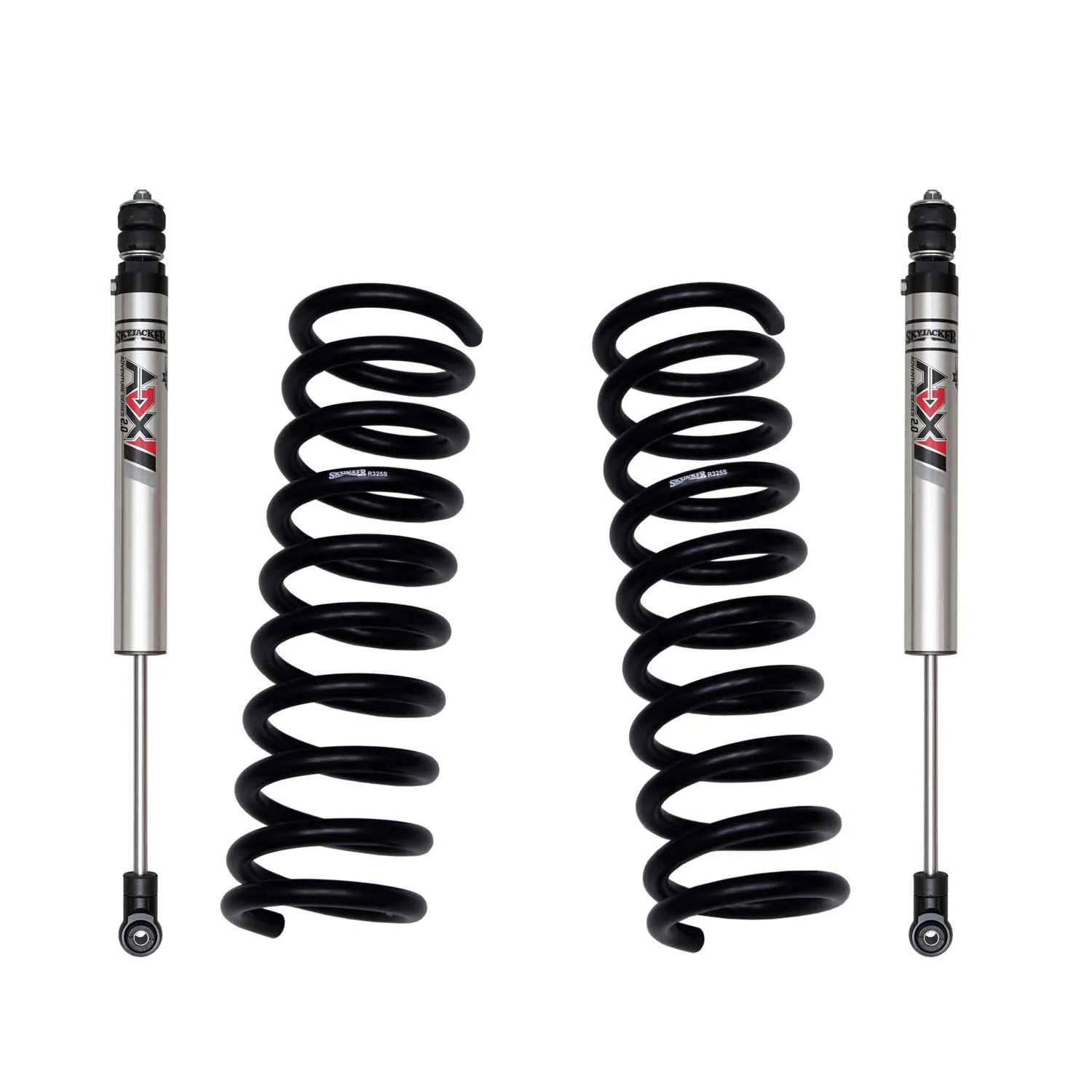 Skyjacker 2-2.5 in. Front Lift Kit With ADX M2.0 Aluminum Monotube Shocks.