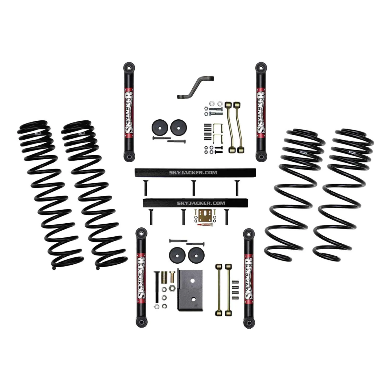 Skyjacker 4 in. Component Box With Dual Rate Long Travel Coil Springs.