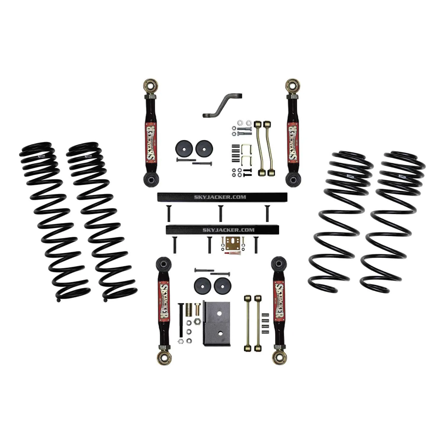 Skyjacker 4 in. Component Box With Dual Rate Long Travel Coil Springs.