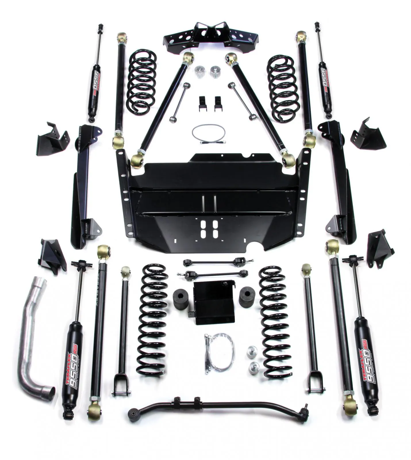 Teraflex TJ Unlimited 4 Inch Pro LCG Lift Kit W/9550 Shocks 04-06 Wrangler TJ Unlimited