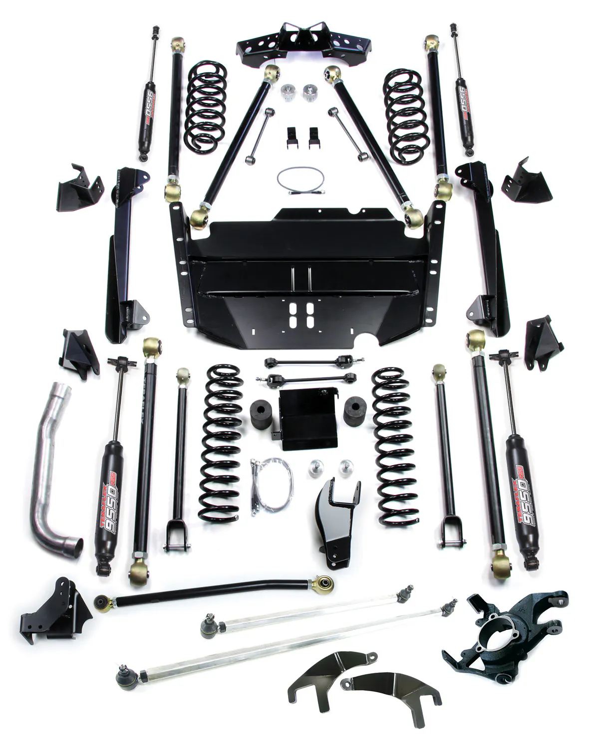 Teraflex TJ 5 Inch Pro LCG Lift Kit W/High Steer And 9550 Shocks 97-06 Wrangler TJ/TJU