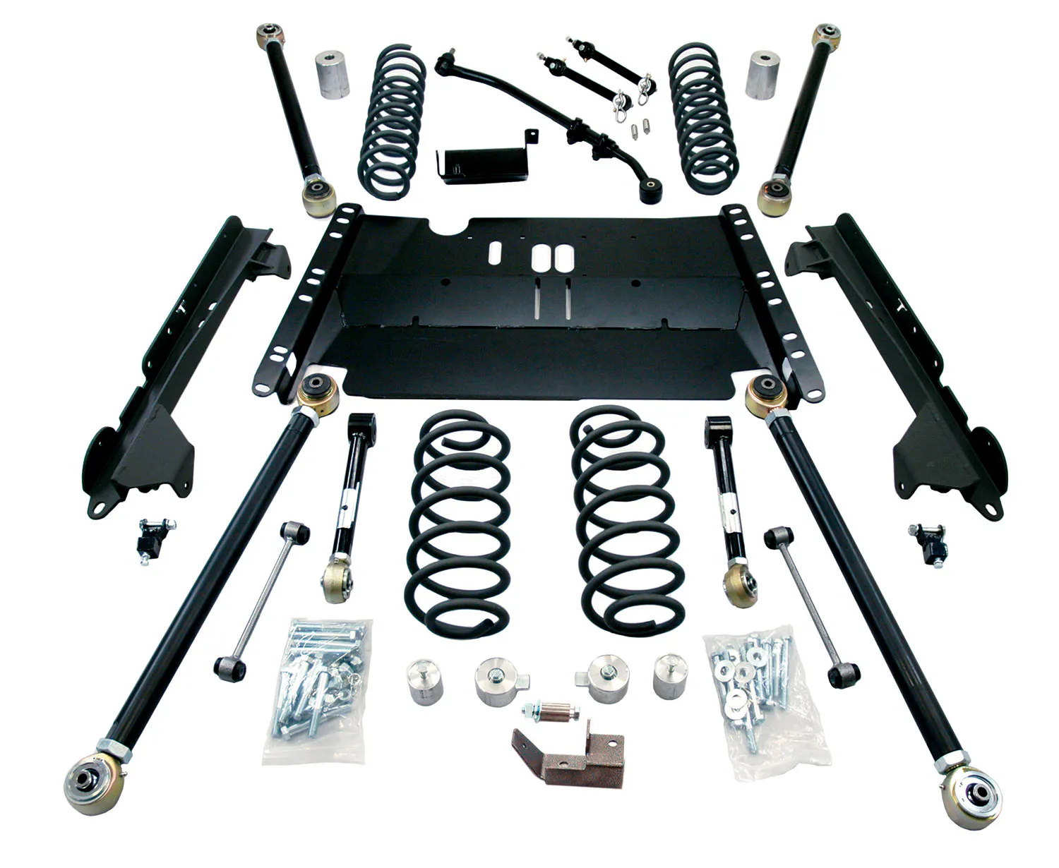 Teraflex TJ Unlimited 3 Inch Enduro LCG Long FlexArm Lift Kit 04-06 Wrangler TJ Unlimited
