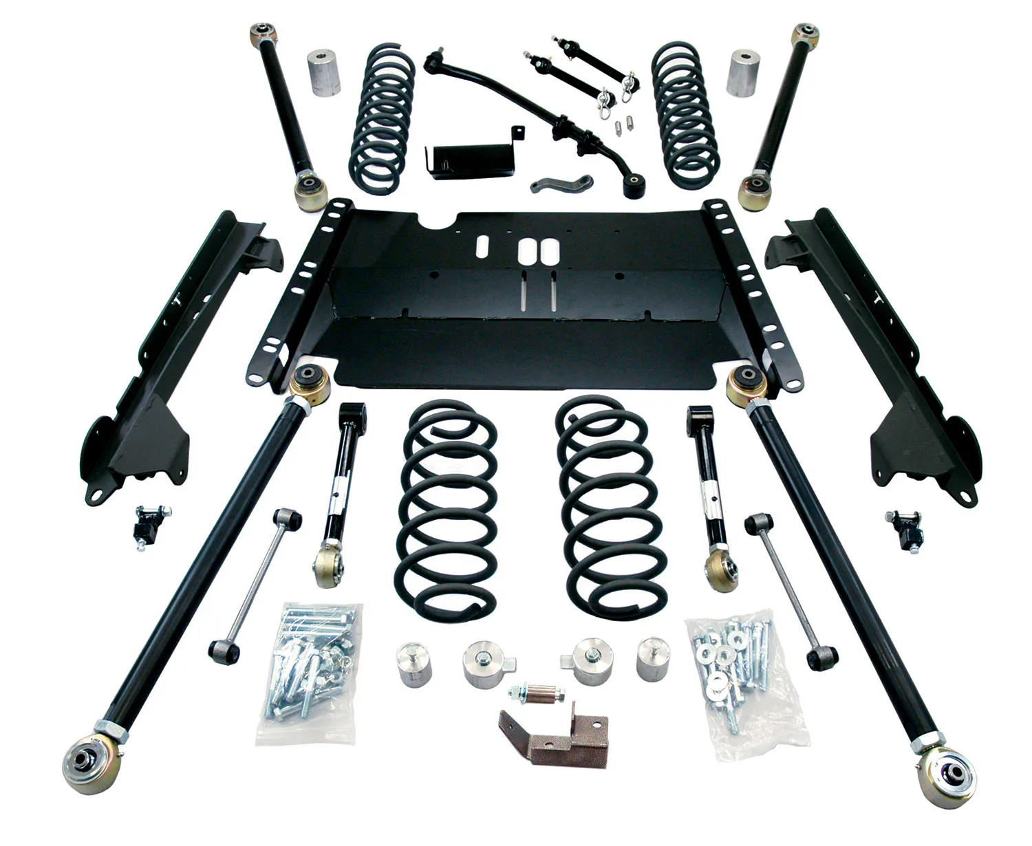 Teraflex TJ 4 Inch Unlimited Enduro LCG Long FlexArm Lift Kit 04-06 Wrangler TJ Unlimited
