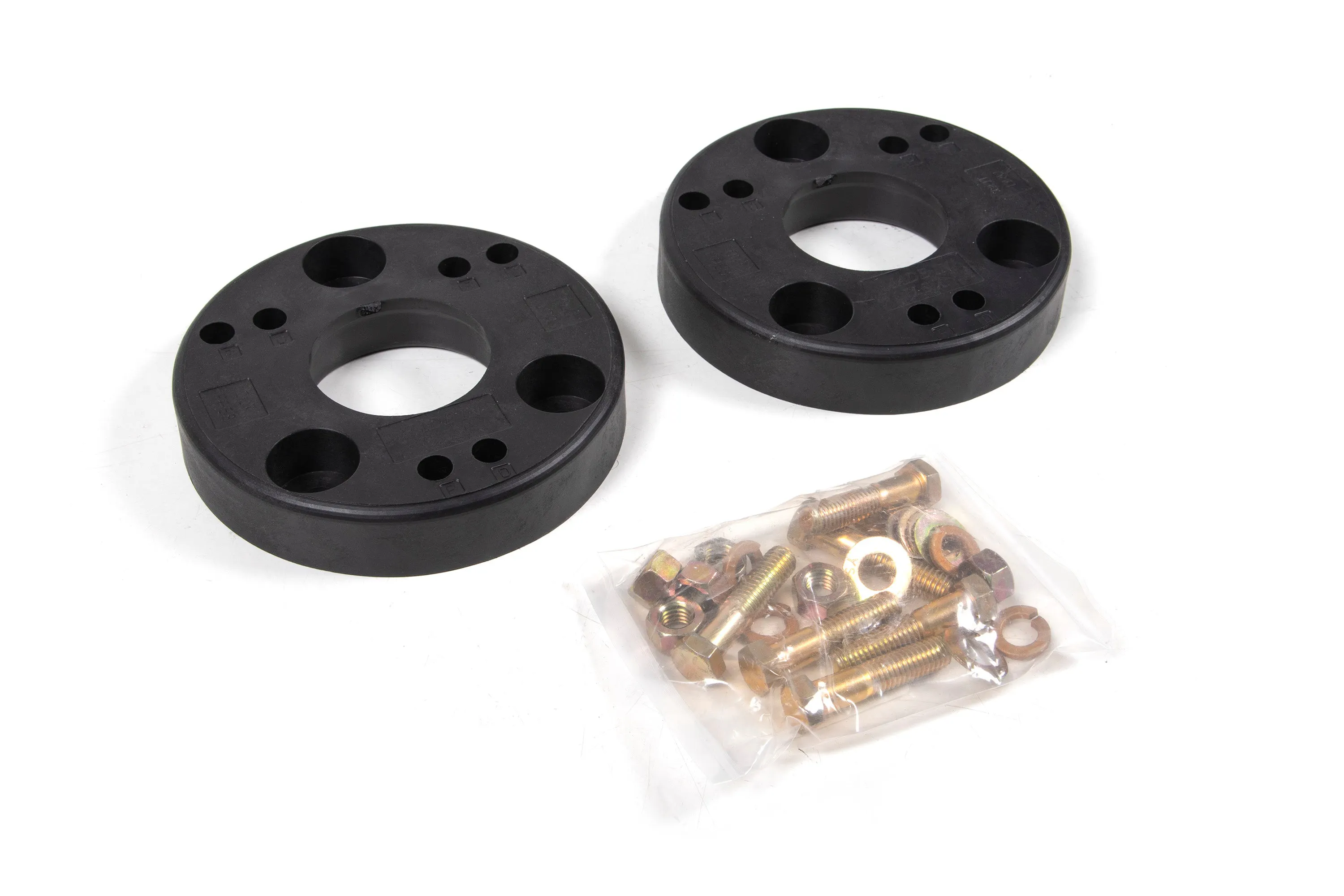 Zone Offroad Products 2" Leveling Kit, 0" rear Lift, 2" Strut Spacer Front, No Shocks