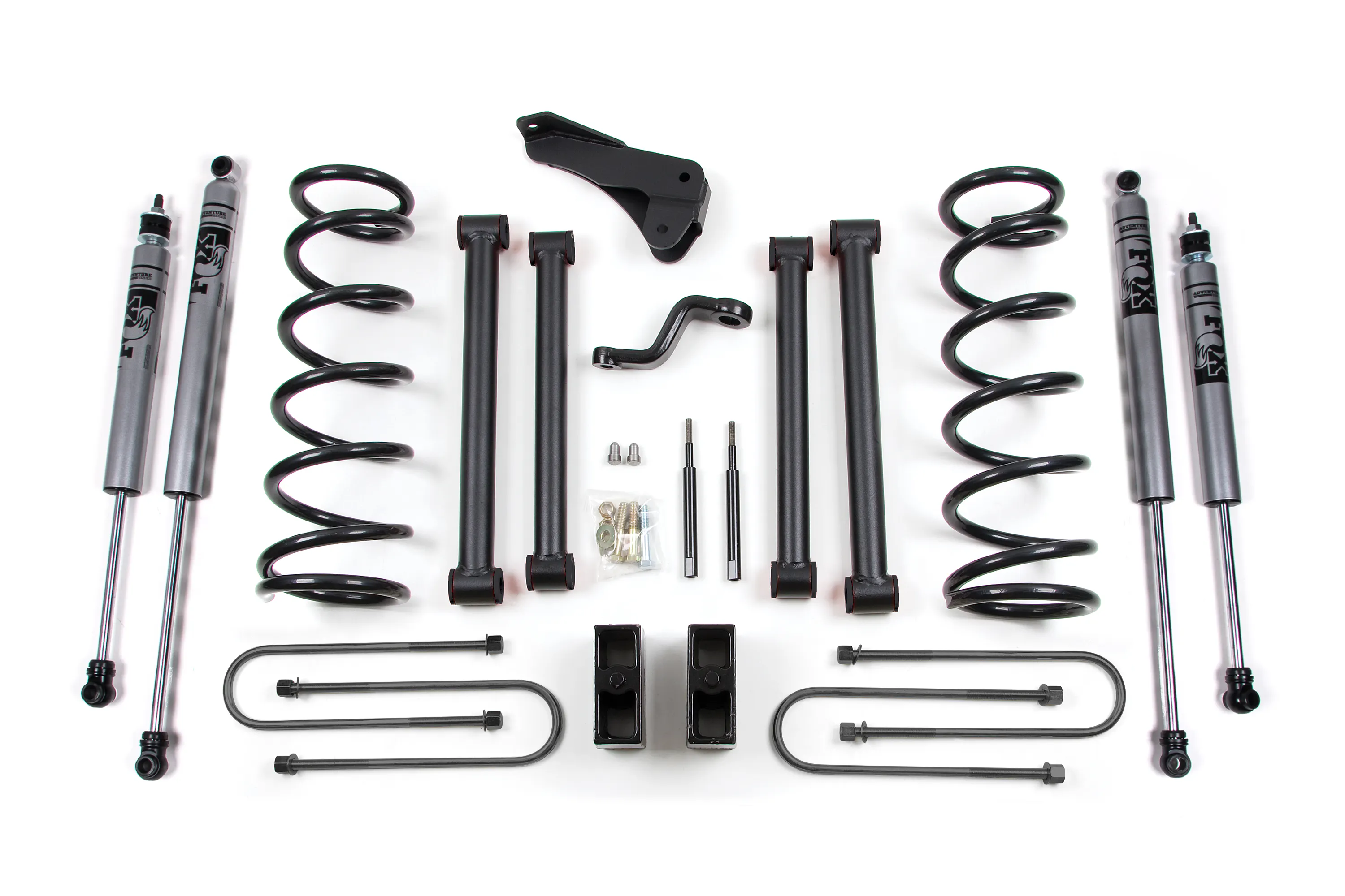 Zone Offroad Products w/ 4-1/8 axle w/Fox Shocks