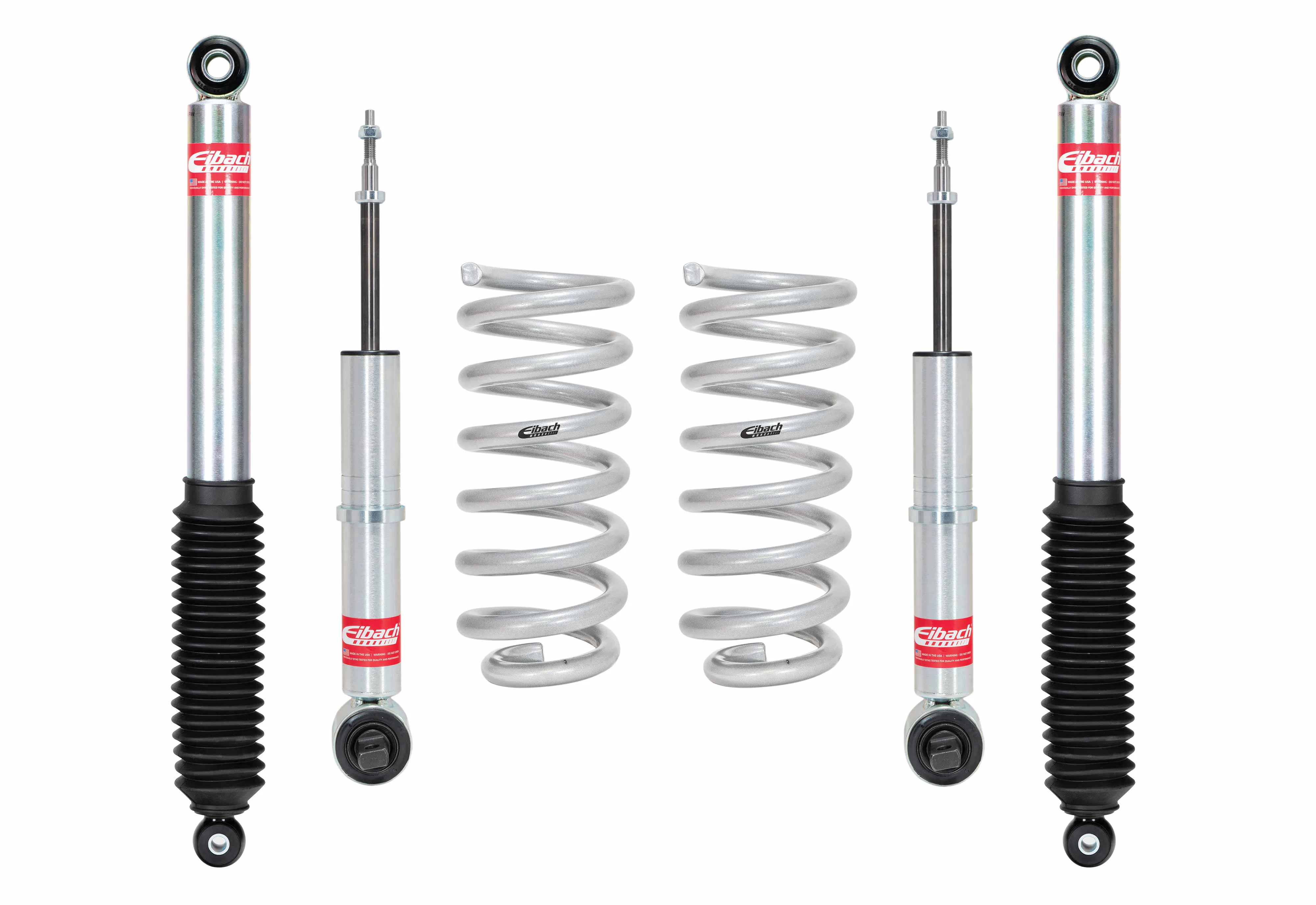 Eibach Set of 4 Shocks + 2 Front Springs