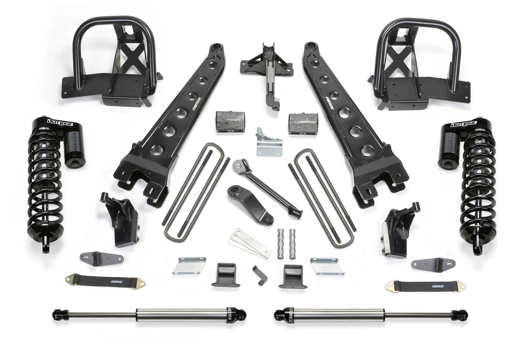 Fabtech 6" Radius Arm System with Dirt Logic Shocks