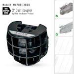 Altor Locks MVP001.2000 ICON Trailer Coupler Lock for 2 cast couplers by OEMs like Buyers Products