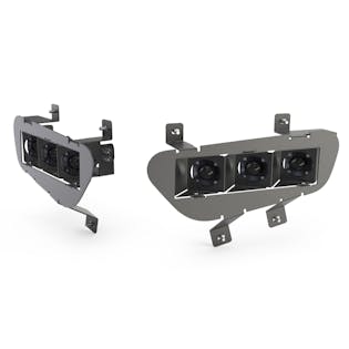 ARC Lighting 411R3 Concept Pod Mini Gen 3 Raptor Steel Bumper Triple ...