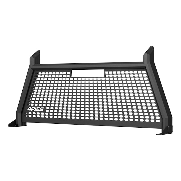 ARIES 1110103 AdvantEDGE Black Aluminum Headache Rack, Select Ford F-250, F-350 Super Duty