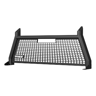 ARIES 1110104 AdvantEDGE Black Aluminum Headache Rack, Select Chevrolet Silverado, GMC Sierra