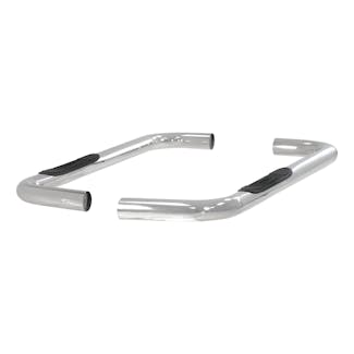 ARIES 203003-2 3 Round Polished Stainless Side Bars, Select Mazda B-Series, Ford Ranger