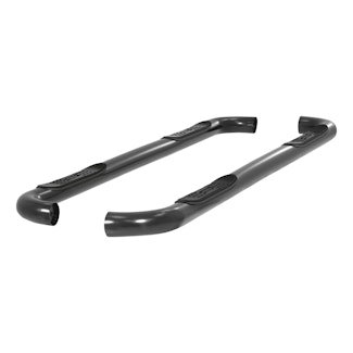 ARIES 213006 3" Round Black Stainless Side Bars, Select Ford Excursion, F-250, F-350
