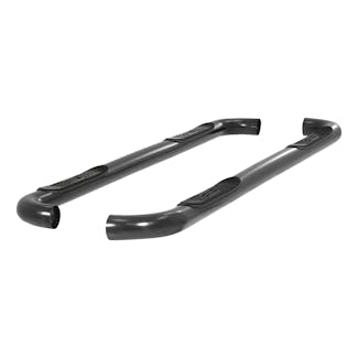 ARIES 213006 3" Round Black Stainless Side Bars, Select Ford Excursion, F-250, F-350