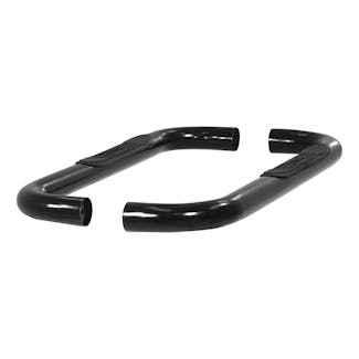 ARIES 203007 3" Round Black Steel Side Bars, Select Ford F-150