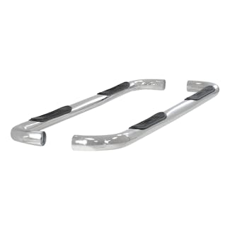 ARIES 203009-2 3" Round Polished Stainless Side Bars, Select Ford F-150