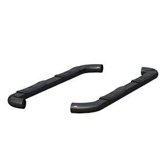 ARIES 213025 3" Round Black Stainless Side Bars, Select Ford F-250, F-350 Super Duty