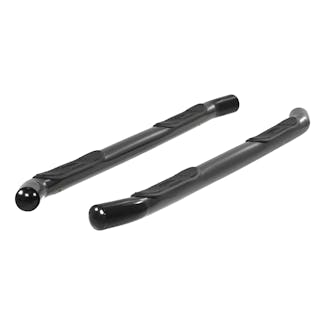 ARIES 203041 3" Round Black Steel Side Bars, Select Ford Explorer