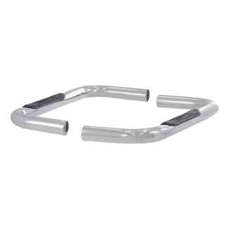 ARIES 204044-2 3" Round Polished Stainless Side Bars, Select Chevrolet, GMC Blazer K5