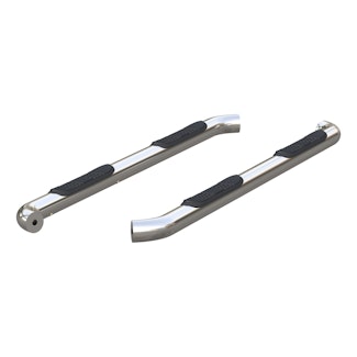ARIES 204051-2 3" Round Polished Stainless Side Bars, Select Chevrolet Colorado, GMC Canyon