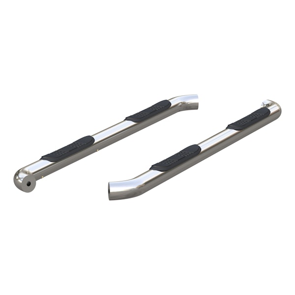 ARIES 204051-2 3" Round Polished Stainless Side Bars, Select Chevrolet Colorado, GMC Canyon