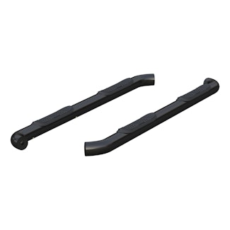 ARIES 204051 3" Round Black Steel Side Bars, Select Chevrolet Colorado, GMC Canyon