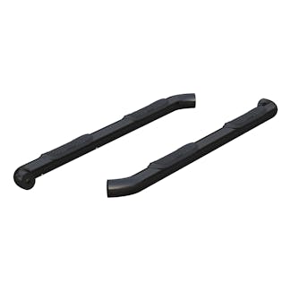 ARIES 214051 3" Round Black Stainless Side Bars, Select Chevrolet Colorado, GMC Canyon