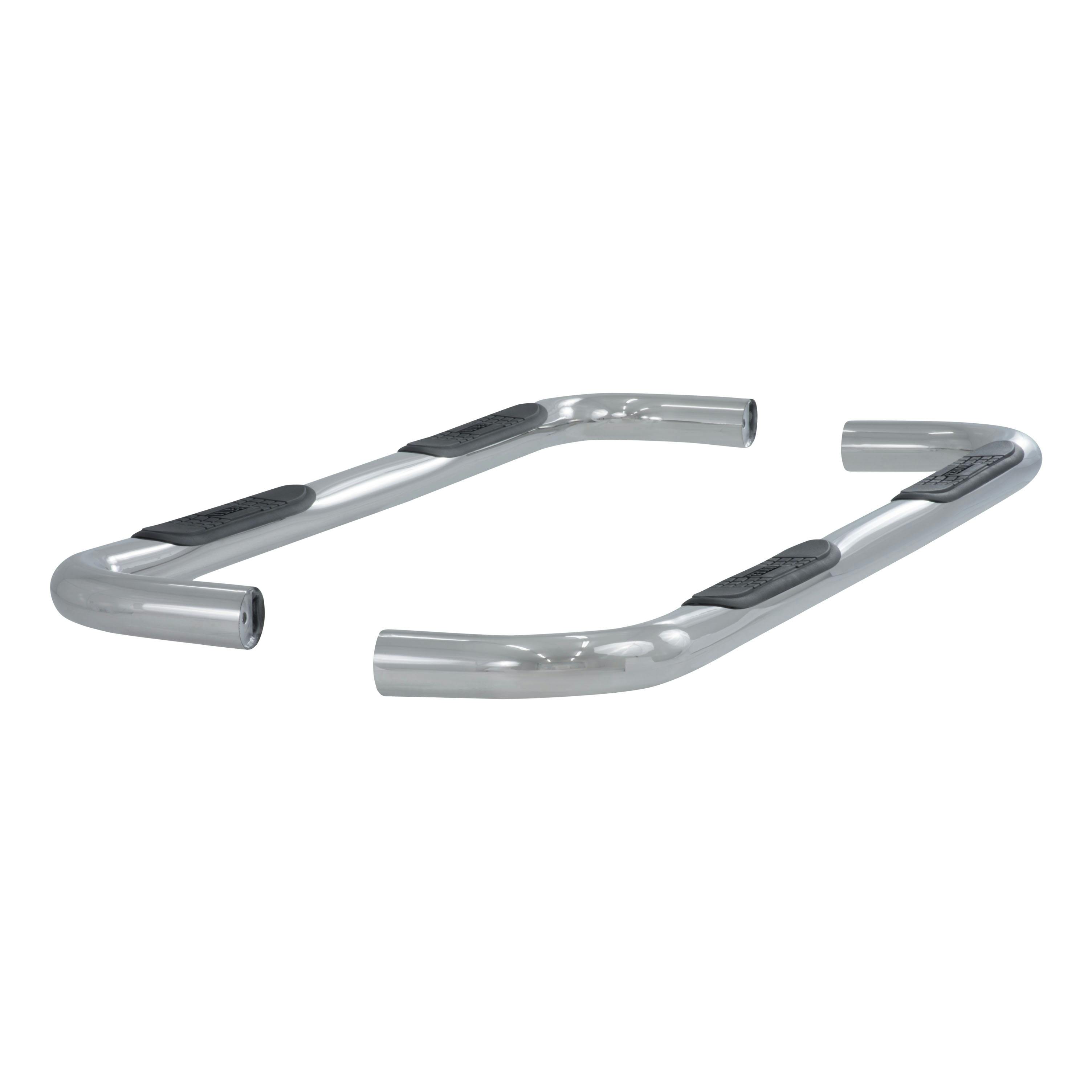 ARIES 205008-2 3in. Round Polished Stainless Side Bars; Select