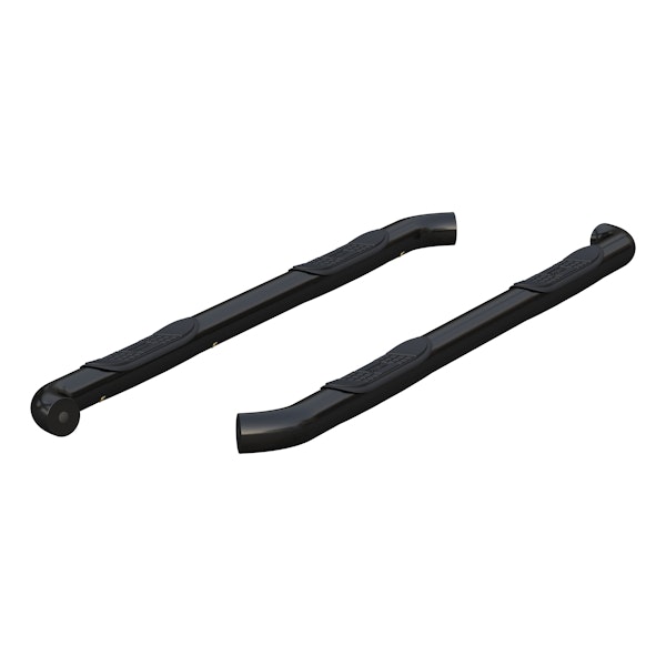 ARIES 209042 3" Round Black Steel Side Bars, Select Nissan Titan, XD