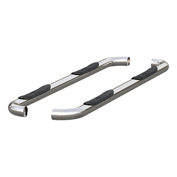 ARIES 205041-2 3" Round Polished Stainless Side Bars, Select Dodge, Ram 1500, 2500, 3500
