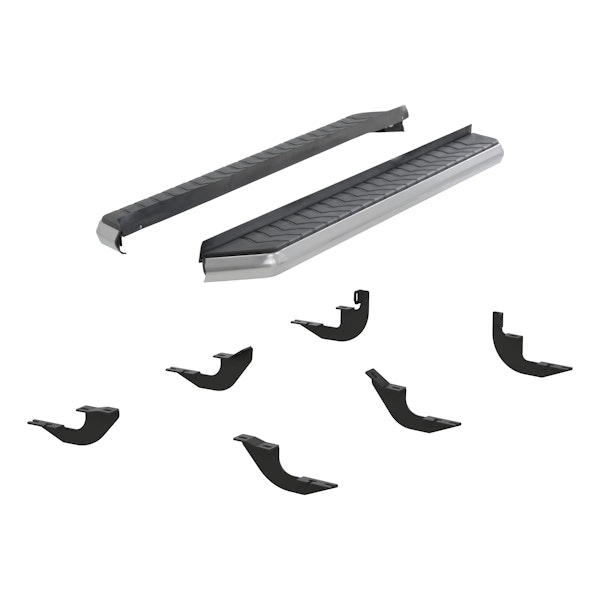 ARIES 2051001 AeroTread 5" x 70" Polished Stainless Running Boards, Select Acura MDX