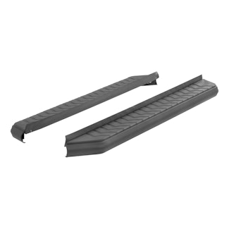 ARIES 2051973 AeroTread 5" x 73" Black Stainless Running Boards (No Brackets)