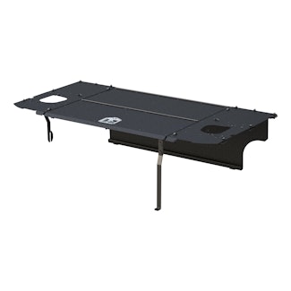 ARIES 2070475 Black Aluminum Security Cargo Lid, Select Jeep JK Unlimited