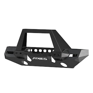 ARIES 2082089 TrailChaser Jeep Wrangler JL, Gladiator Steel Front Bumper (Option 9)
