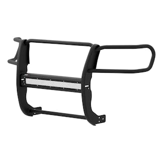 ARIES 2170001 Pro Series Black Steel Grille Guard with Light Bar, Select Toyota Tacoma