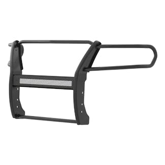 ARIES 2170022 Pro Series Black Steel Grille Guard with Light Bar, Select Colorado, Canyon