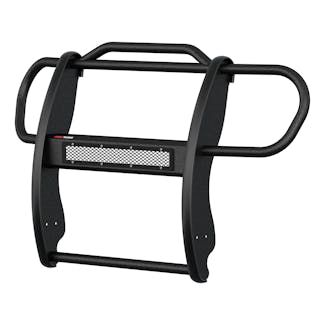 ARIES 2170031 Pro Series Black Steel Grille Guard with Light Bar, Select Jeep Renegade